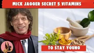 🕺 Mick Jagger at 80: 5 Vitamins That Keep Him Young! #healthtips