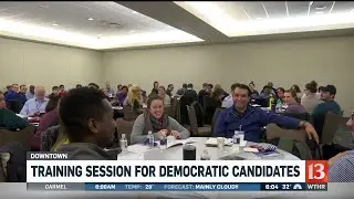 Training session held for Democratic candidates