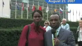 Pastor Sunday at The United Nations