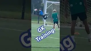 Goalie training U15 mls next JLE goalie academy camp.