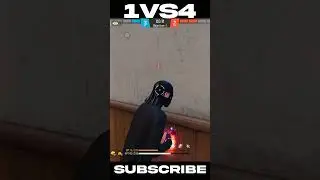 1vs4 🔥🤯 They All Reported Me After This Clutch !! SVD On Fire ?? 🔥😱