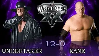 The Undertaker VS Kane Wrestlemania 20 WWE 2K24