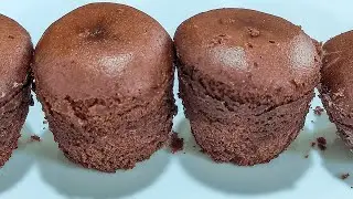 Chocolate Cupcakes Without Oven | Easy Homemade Cake Recipe