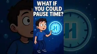 What If You Could Pause Time? ⏸️🕒 | #shorts #science #whatif #timetravel #pause