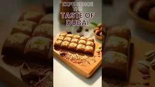 Flavours of Dubai &ndash; Available now at our Chocolate Shop and Cafe