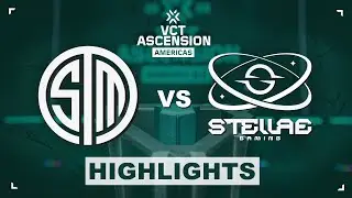 TSM vs. STELLAE GAMING HIGHLIGHTS | VCT ASCENSION 2025