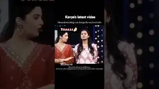 Kavya's emotional words about Nikhil 💔 #kani #kavya #nikhilmaliyakkal #ytshorts #shortsfeed #shorts