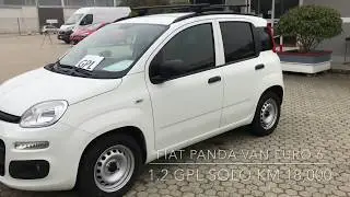 FIAT Panda Van  1.2 GPL Pop Van 2 Posti 51kW 69CV Solo Km 18.000