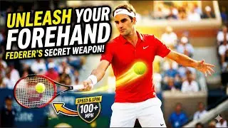 STOP Rotating to Hit Like Federer? The Forehand Secret 99% Miss 🛑🎾
