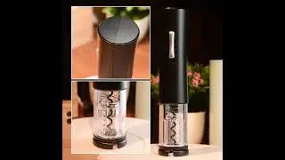 Electric Wine Opener Rechargeable Automatic Corkscrew Creative Wine Bottle Opener