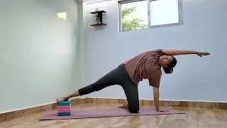 Simple & Effective Side Bends for Opening Tight Hips & a Slim Waist | Yoga Blocks Stretches