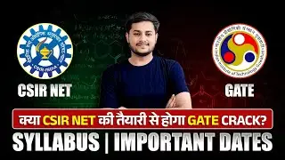 Will CSIR NET preparation help you crack GATE 2025? | Syllabus & Important Dates | Periodic Paths...