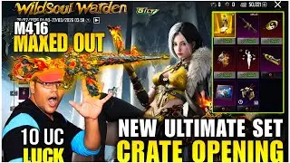 😱 Crimson SkyBlade M416 Crate Opening | New Ultimate Crate Opening | Maxed M416 | BGMI | PUBG MOBILE