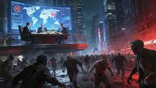 Global Zombie Outbreak, All Humans Infected in 24 Hours, All Just a Deadly Game of the Rich!