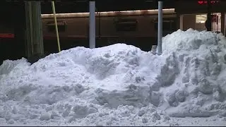 The day after: Snowstorm cleanup