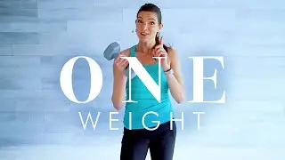 Senior & Beginner Workout - ONE DUMBBELL STRENGTH WORKOUT 12 minutes