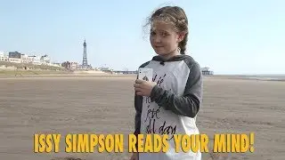 Issy performs the World's Biggest Card Trick and reads your mind too!