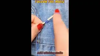 DIY#embroideryHack #lifeChangingHack#shorts