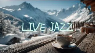 Jazz from a Snowy Swiss Alps Caf&eacute; ☕❄️ You&rsquo;ve Never Heard Winter Like This 🎷