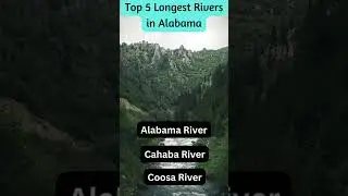 Top 5 Longest Rivers in Alabama