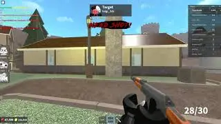 Destroying kids with a ak47 in a lego game                                      #roblox #KAT