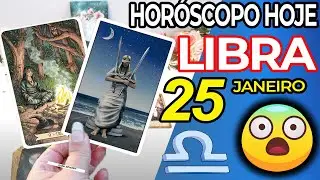 SEGURA😱VOCÊ VAI CAIR❗️VEJA O QUE ELES FAZEM🚨 Libra ♎ 25 Janeiro 2026 | Horoscopo do dia de hoje ♎