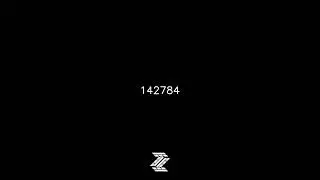 Countdown from 156,000 to 0 at 30 FPS | Engaging Visual Journey | timelyflow
