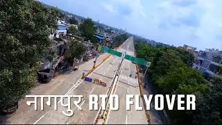 Nagpur's New RTO Flyover Full Ride! 🏍 Bhole Petrol Pump to University Square