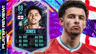 FIFA 21 FUTURE STARS SBC CURTIS JONES (88 - CM) PLAYER REVIEW! FIFA 21 ULTIMATE TEAM!