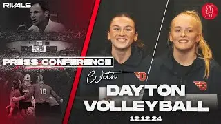 Dayton Volleyball before facing Nebraska in NCAA tournament | Press Conference