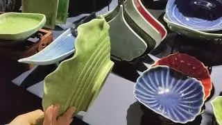Colorful Porcelain Plates-Japanese Style,Do you like it?#rollinporcelain