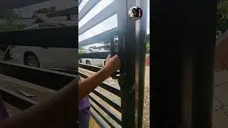 Sliding Gate Lock #gatelock #lock #latch #GongTV