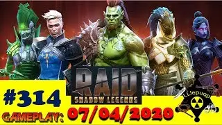 #314. Тихий Выход патча 1.14. Трудо-будни))) | RAID: Shadow Legends  | 07/04/2020
