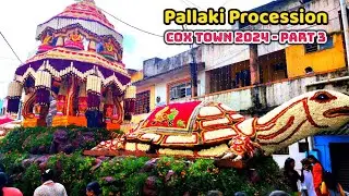 Pallaki Procession Celebration Cox Town 2024 - Part 3 | Car Festival Bengaluru | Poo Pallaki Parade🌼