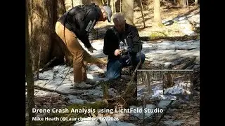 LichtFeld Studio Analysis of a Drone Crash