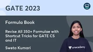 Formula Book  | Revise All 350+ Formulae with Shortcut Tricks for GATE CS & IT | Sweta Kumari