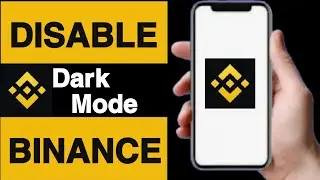 How to disable dark mode on binance account||Enable light mode on binance account||Unique tech 55