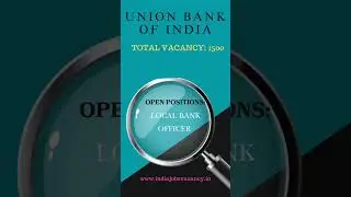 Union Bank of India Recruitment 2024 &ndash; Apply Now for 1500 vacancies! 🚀💼 #bankjobs #joboppurtunities