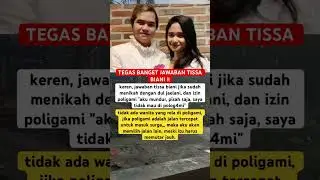 TEGAS BANGET JAWABAN TISSA BIANI !! #shortvideo #beritaartis #artist #hotnews #fypシ゚viral