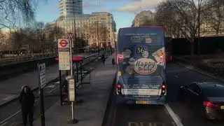 Full journey on route 23 from Aldwych to Westbourne Park.