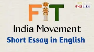 Fit India Movement Essay in English
