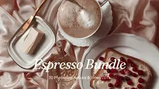 30 Espresso Photoshop Actions & Video LUTs | Enhance Your Coffee, Lifestyle, and Luxury Photos