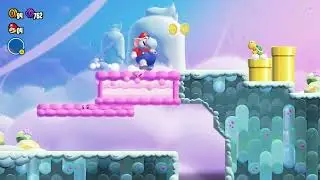 Super Mario Bros Wonder - 41 - Up 'n' Down with Puffy Lifts