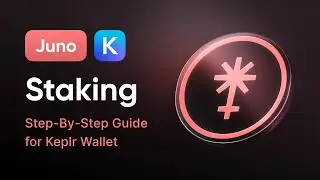 How to stake JUNO on Juno blockchain using Keplr