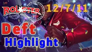 Highlight KT Rolster Deft Lucian ADC vs Varus Patch 7.3