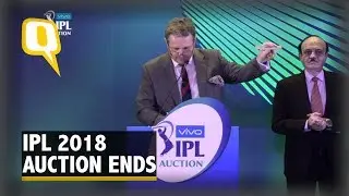 IPL 2018 Auction: Who&rsquo;s In & For How Much | The Quint