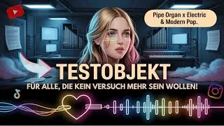 Lied &uuml;ber Fake-Beziehung, toxische Liebe: Orgelpfeife x Deutsch Pop x EDM Testobjekt 🧪💔 KI Musik 🎵