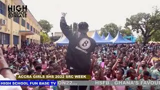 MALCUM NUNA'S MASSIVE PERFORMANCE AT ACCRA GIRLS SNR HIGH SCHOOL'S SRC