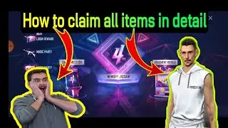 4th Anniversary detail explained⎜ free fire 4thanniversary event⎜ free fire 4th anniversary calendar