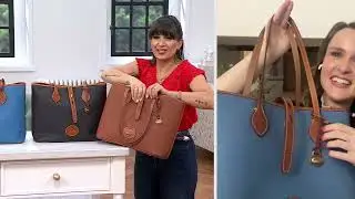 Dooney & Bourke All Weather Leather 3.0 Large Tote on QVC